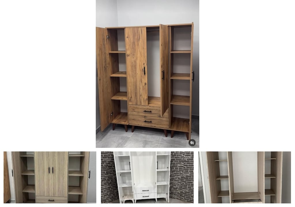 4 kapaklı elbise dolabı lsgnbxxfev - 4