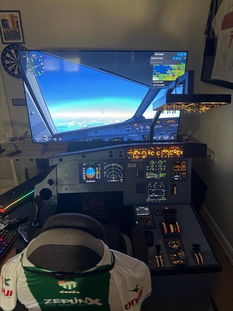 Uçak simülatörü a320