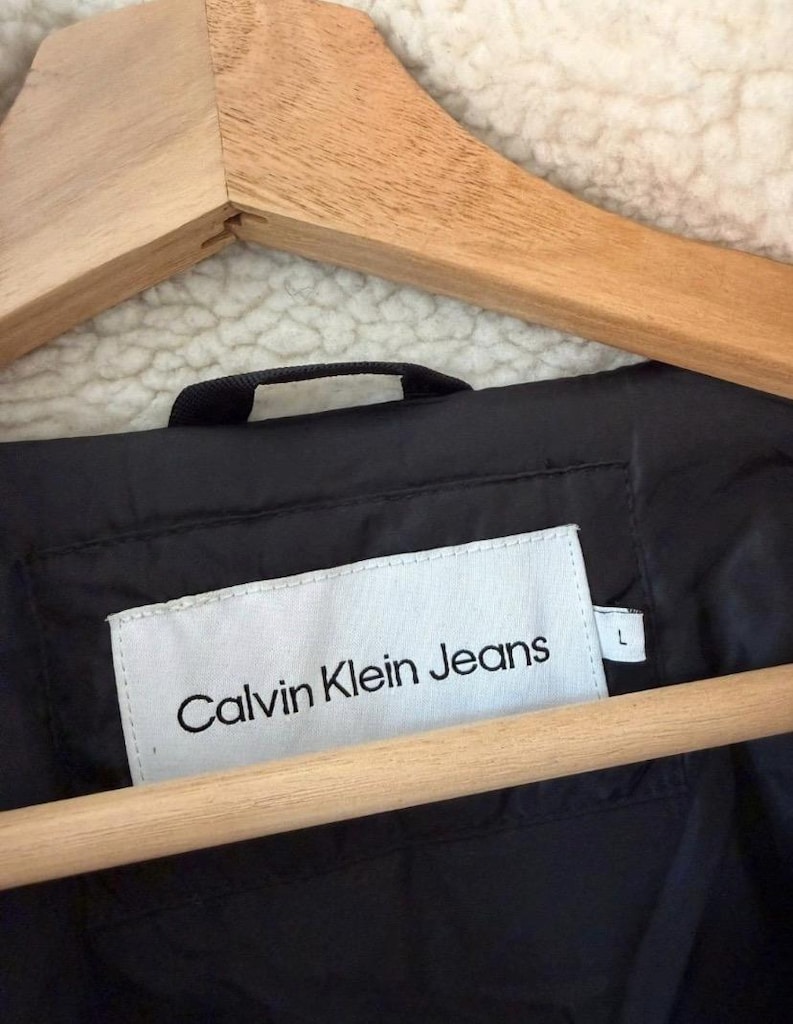 Orjinal Calvin Klein Oversize Sherpa Polar Ceket Mont - 5