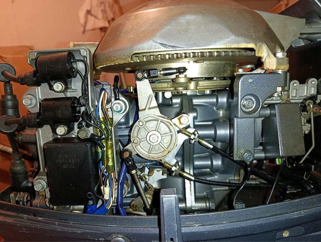 YAMAHA 25HP KISA ŞAFT TEKNE BOT DENİZ MOTORU YACHT - 3