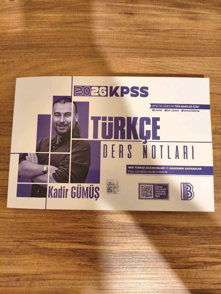 2026 KPSS Ders Notları ve Soru Bankası Seti - 7