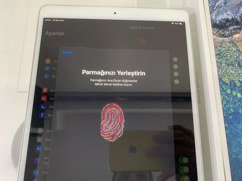 İpad Pro 10.5 inç A1701 model 64 gb 120hz tr cihaz kutulu - 3