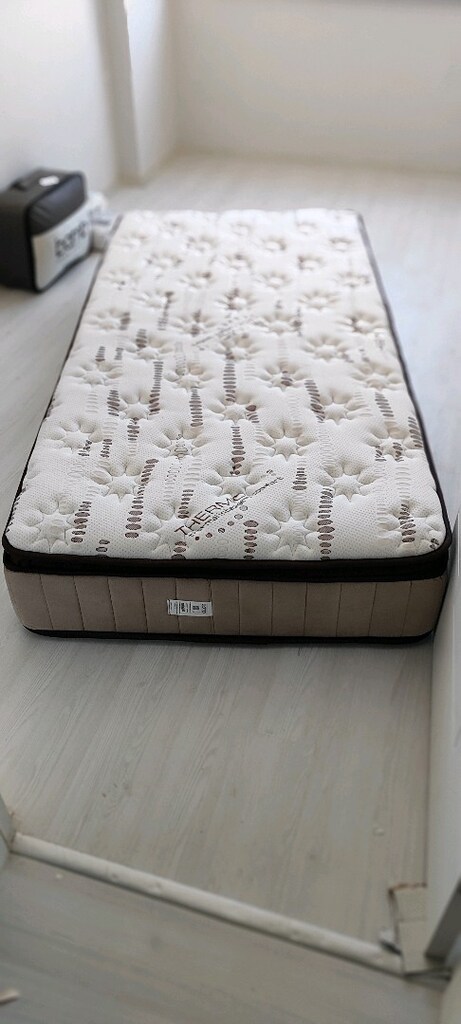 Bambi tek kişilik yatak ürün sıfır.100*200 ebat petli ürün çok kalitel - 11