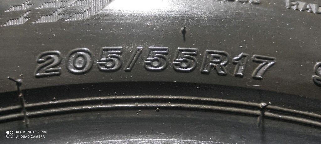 205/55/17 DİŞ DERİNLİĞİ HARİKA BRİDGESTONE MARKA 2 ADET TOPLAM 3150 tl - 6