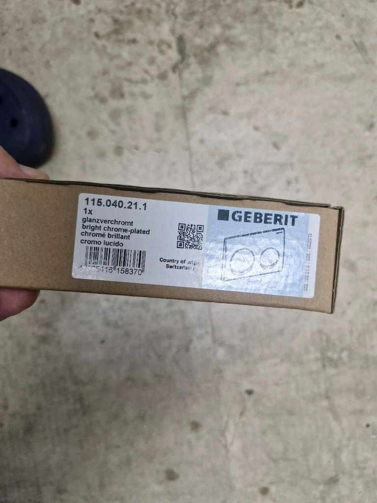 Geberit Alpha10 kumanda paneli - 3