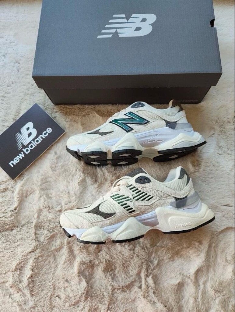 ‼‼‼NEW BALANCE 9060 YEŞİL LOGO - 7