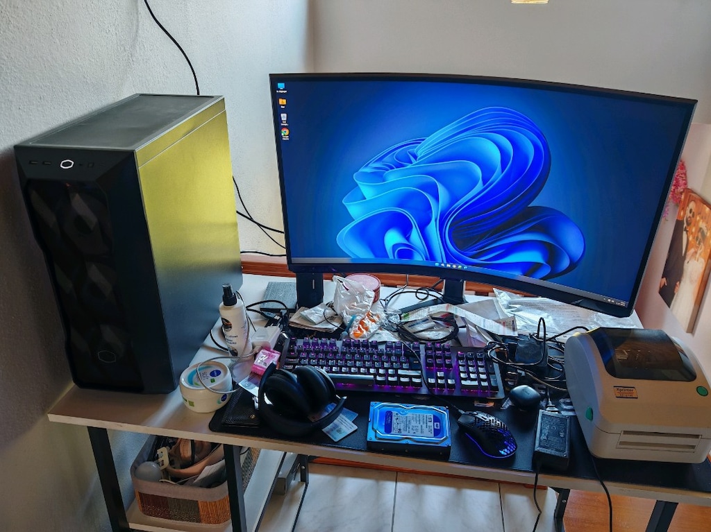 Oyuncu bilgisayarı 3060ti 8gb ryzen5600x 6core 32gb ram
