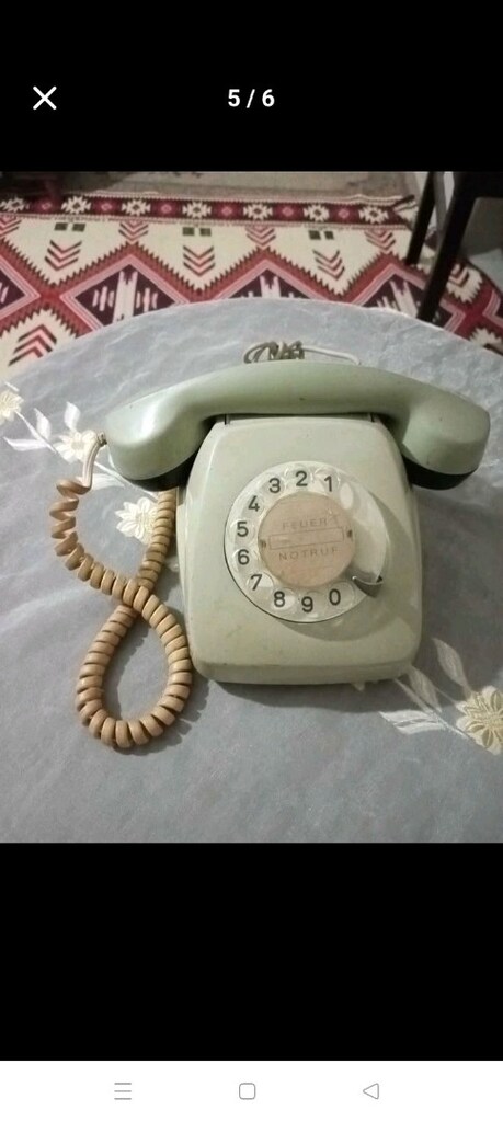 eski, çevirmeli telefon - 3