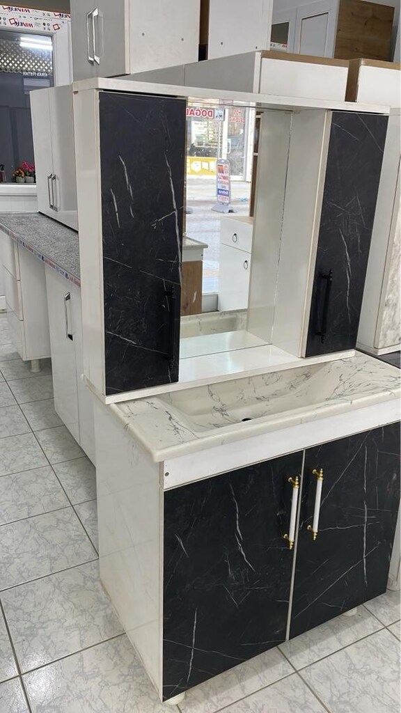 80 lik lavabo dolapları - 13
