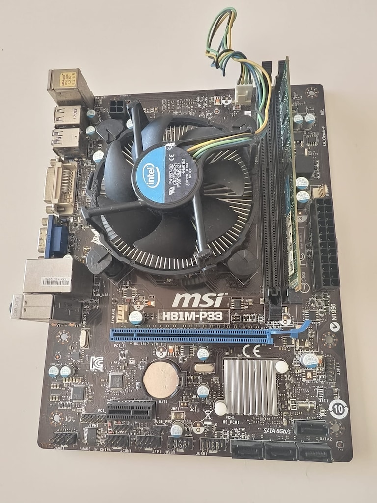 İ5 4460 - 8 GB RAM - MSİ ANAKART - SOĞUTUCU - 5