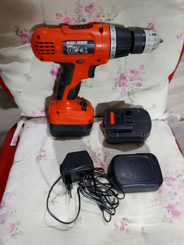 BLACK DECKER DARBELİ ŞARJLI MATKAP ŞARZLI MATKAP(LİTYUM PİLLİ) - 2