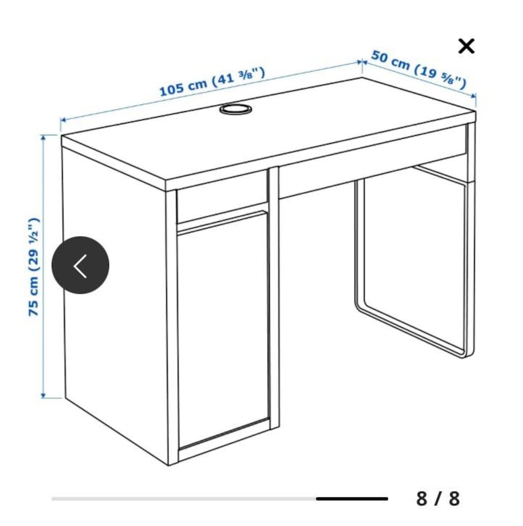 Ikea Micke Çalışma Masası - 3