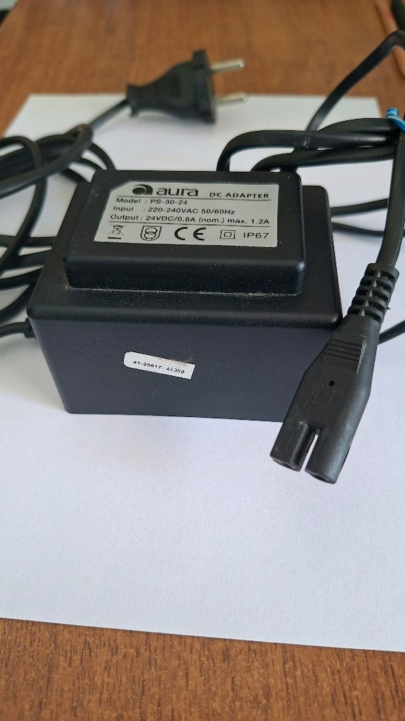 Aura Su Arıtma Cihazı Adaptörü 24Volt DC-0.8A - 2