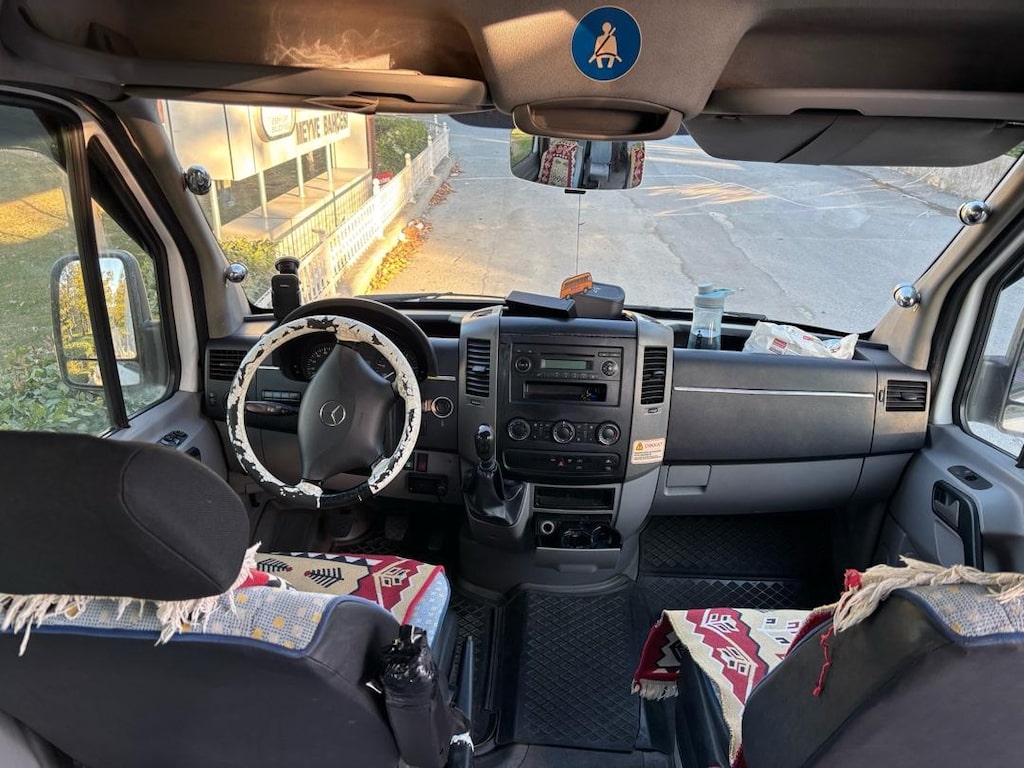 2013 Model Sprinter 906 - L Plaka ile Birlikte / Sıfır Motorlu Okul Pa - 7