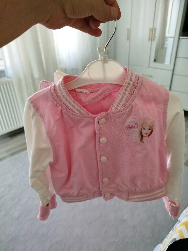 kız çocuğu pembe ve beyaz etekli takim - 2