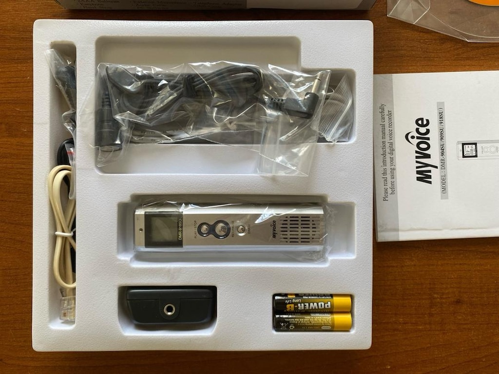 MyVoice DMR-918SU sıfır ses kayıt cihazı - 3