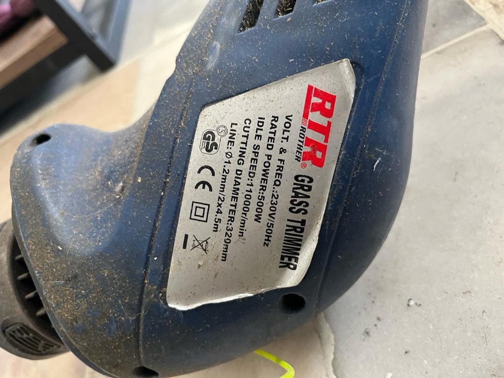 RTR Max 500W Çim Biçme / Ot Kesme Makinesi - 2