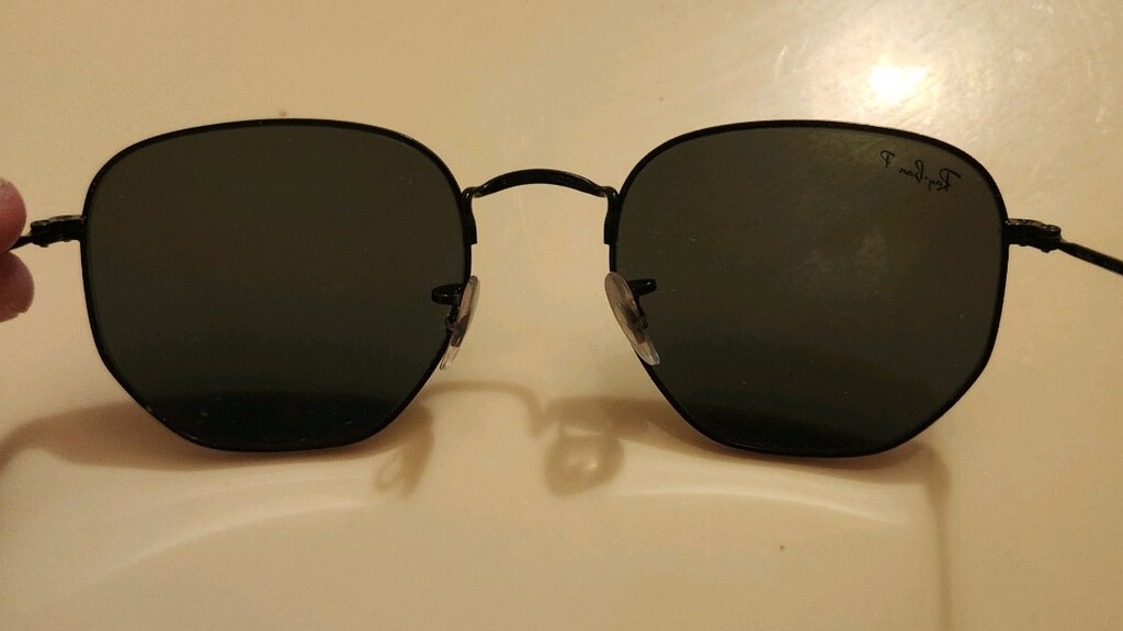 Ray-Ban RB3548N güneş gözlüğü Hexagonal Flat Lenses - 4