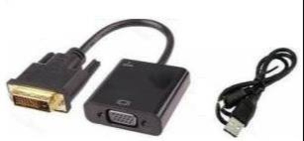 24+1 DVI - D Dual Link To VGA Aktif Çevirici Dönüştürücü Kablosu - 2