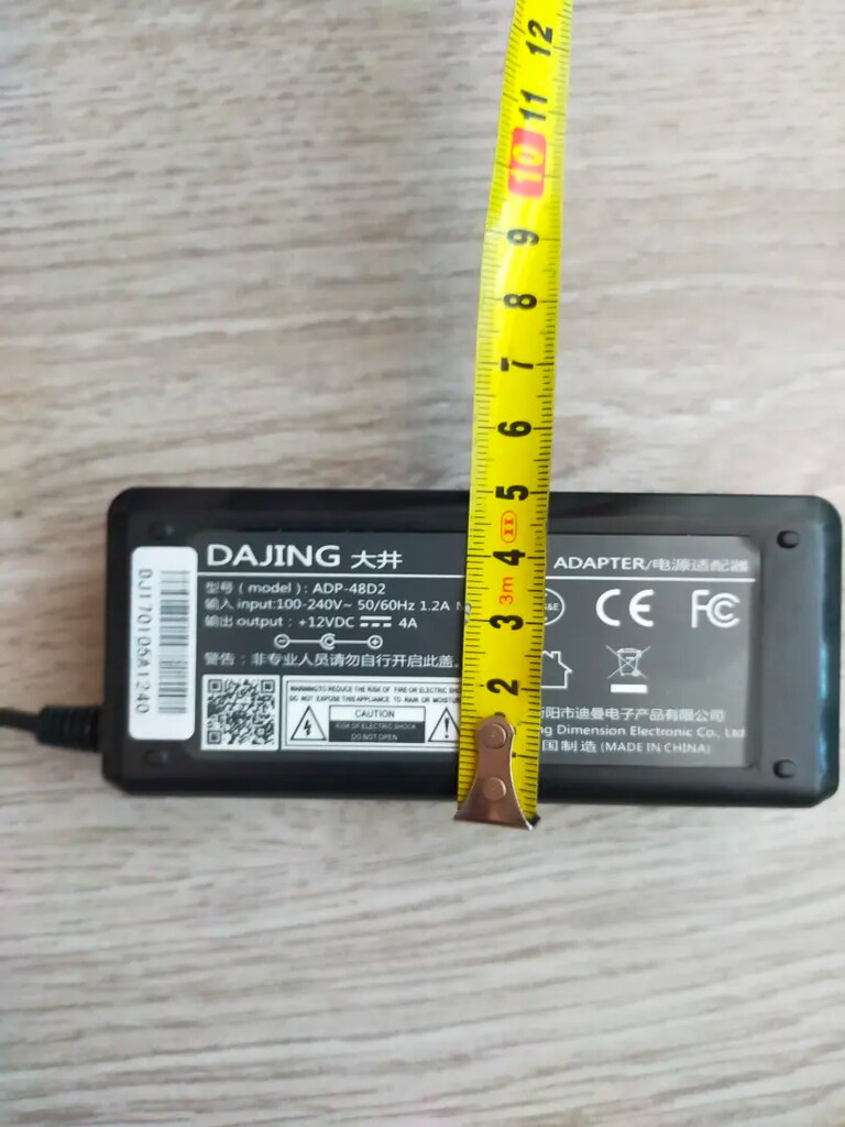 12 Volt 4 amper adaptör plastik kasa adetli vardır.. - 3