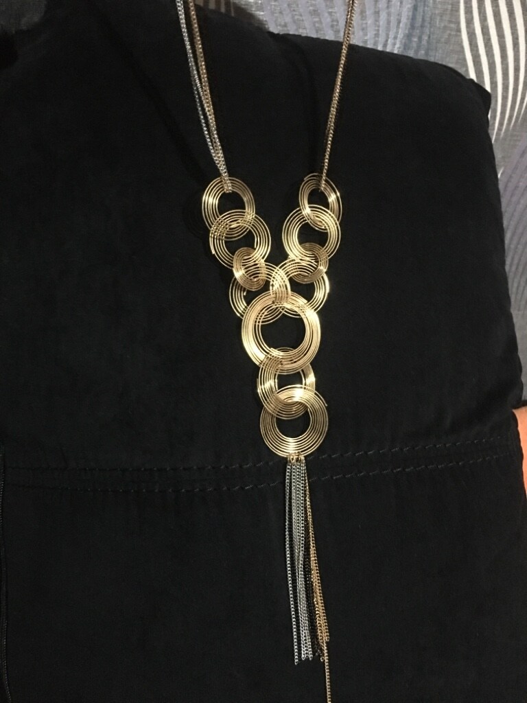 Gold renkli şıkk kolye - 2
