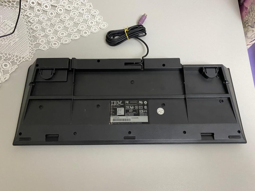 Orijinal IBM PS/2 Bilgisayar klavye Keyboard SK-8820 - 5