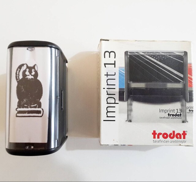 Trodat Imprint 13 58 mm x 22 mm Siyah Kaşe