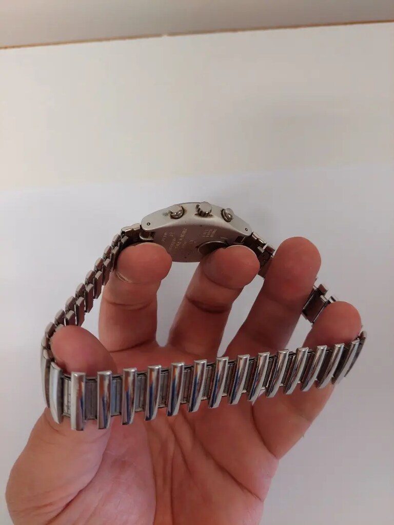 Swatch kol saati (krom yaylı kayış) - 9
