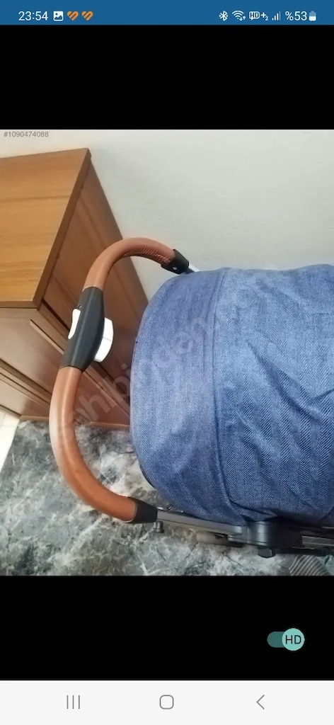 AZ KULLANILMIŞ PİERRE CARDİN YEHOO BEBEK ARABASI - 7