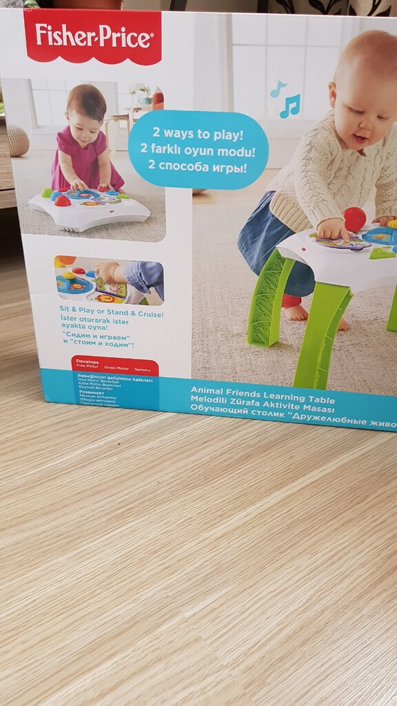 Fisher Price Melodili Zürafa Aktivite Masası - 6