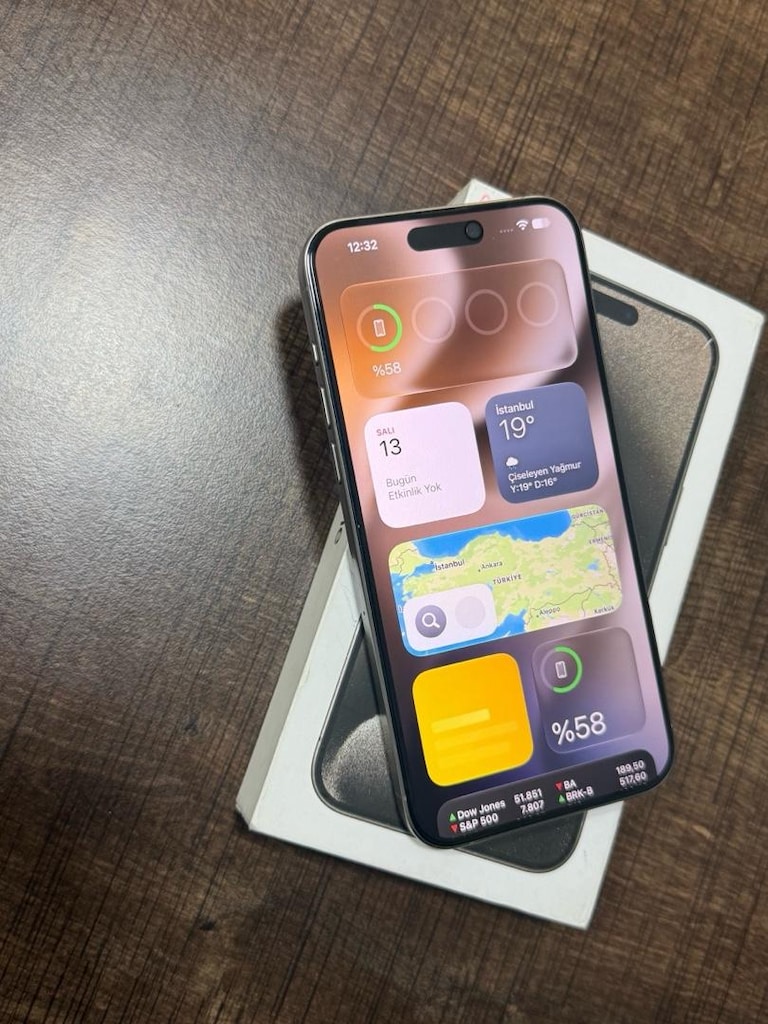 İPHONE 15 PRO MAX 256 GB NATUREL TİTANYUM HATASIZ DEĞİŞENSİZ - 6