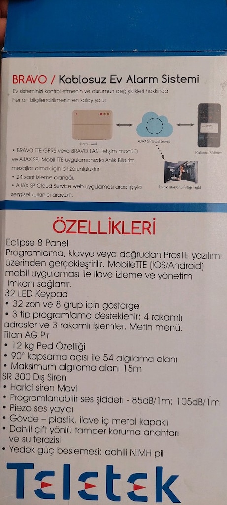 Teletek Güvenlik Alarm Sistemi - 6