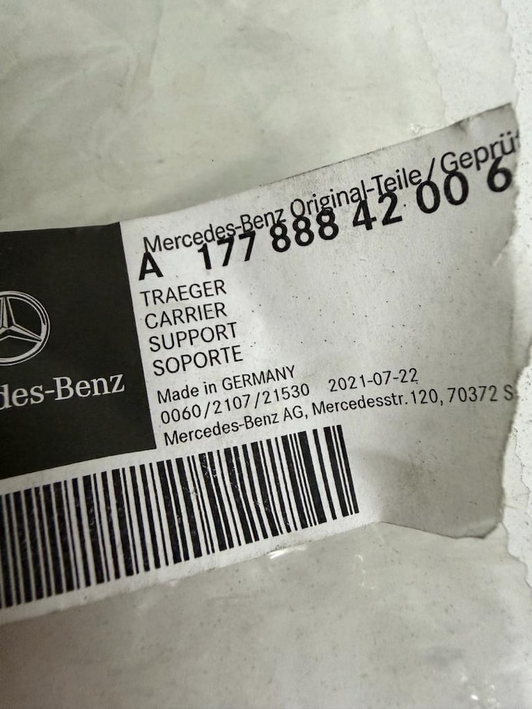 Mercedes A-cla -w177-w118-w247 panjur arması sıfır orjinal A1778885200 - 6