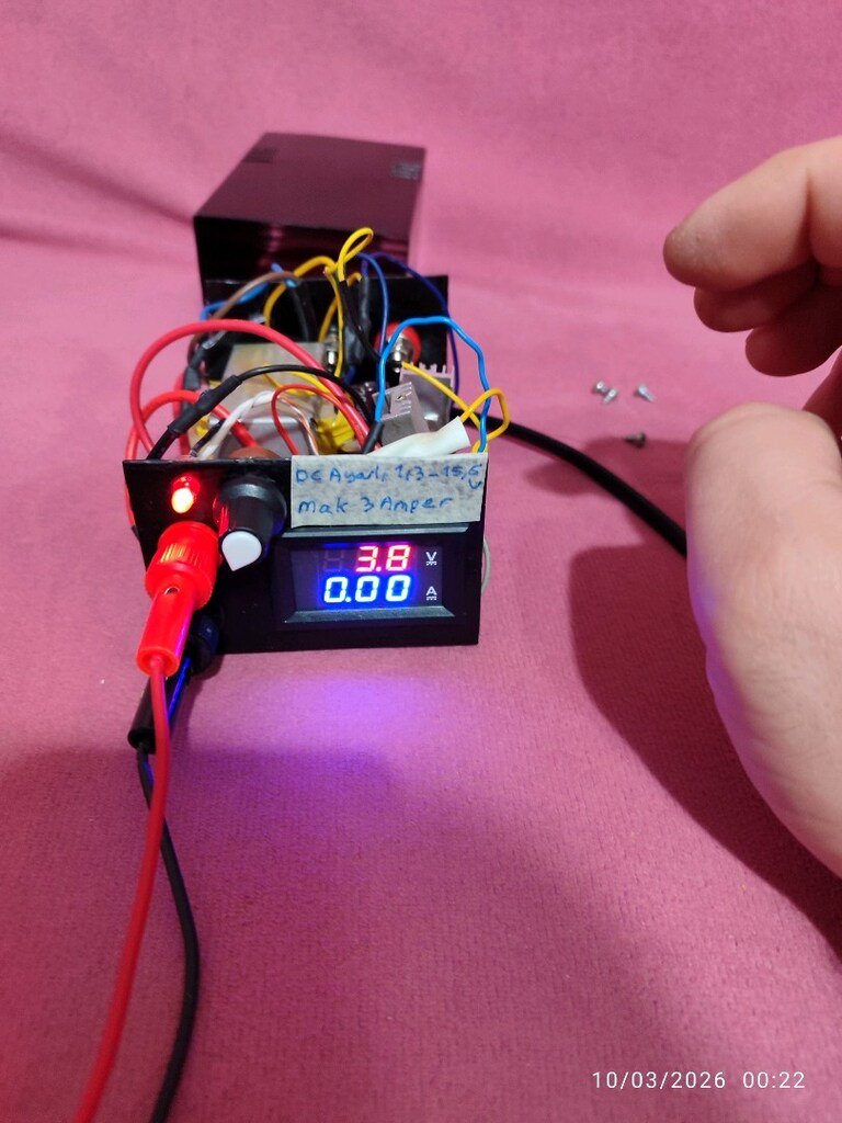 ayarlı1.3 15.5volt mak3amper göstergeli adaptör 900tl - 7