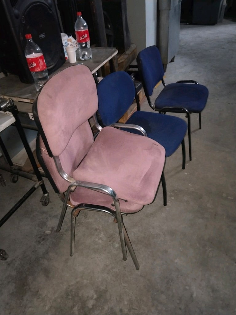 Demir Sandalye, Büro Sandalyesi, Bekleme Sandalyesi (Açıklamayı Oku) - 5