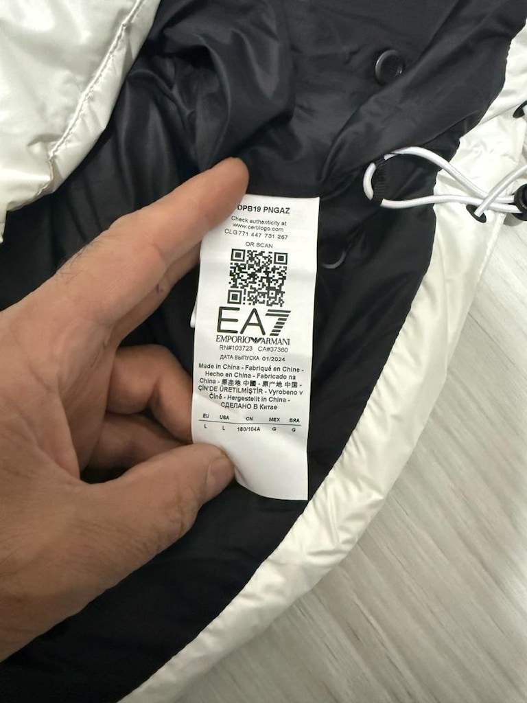 EA7 şişme mont - 7