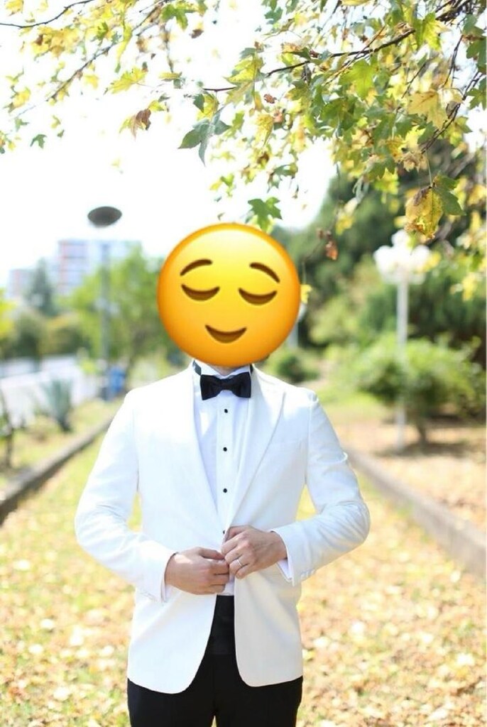 DAMAT TWEEN SLİM FİT BEYAZ SMOKİN SETİ - 3