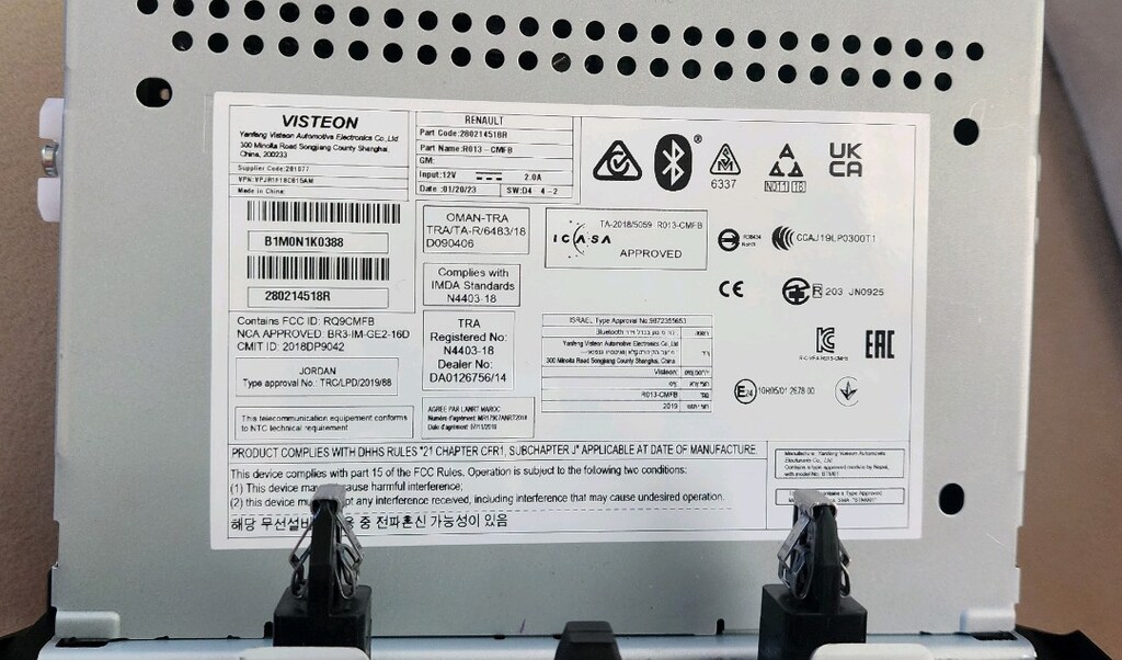 2025 Clio 5 Joy Orijinal Fabrika Teybi - Sıfır / Hiç Kullanılmam - 2