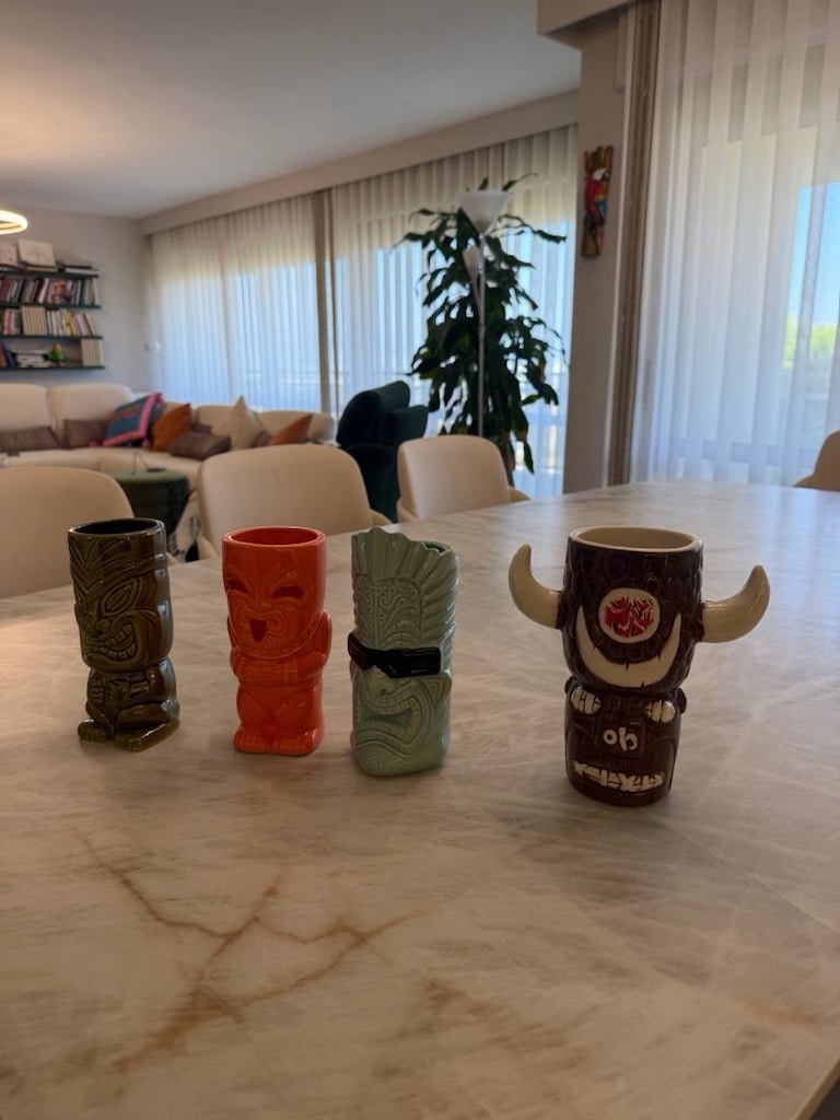 4'lü Özel Tasarım Kokteyl / Meşrubat Bardak Seti - 3