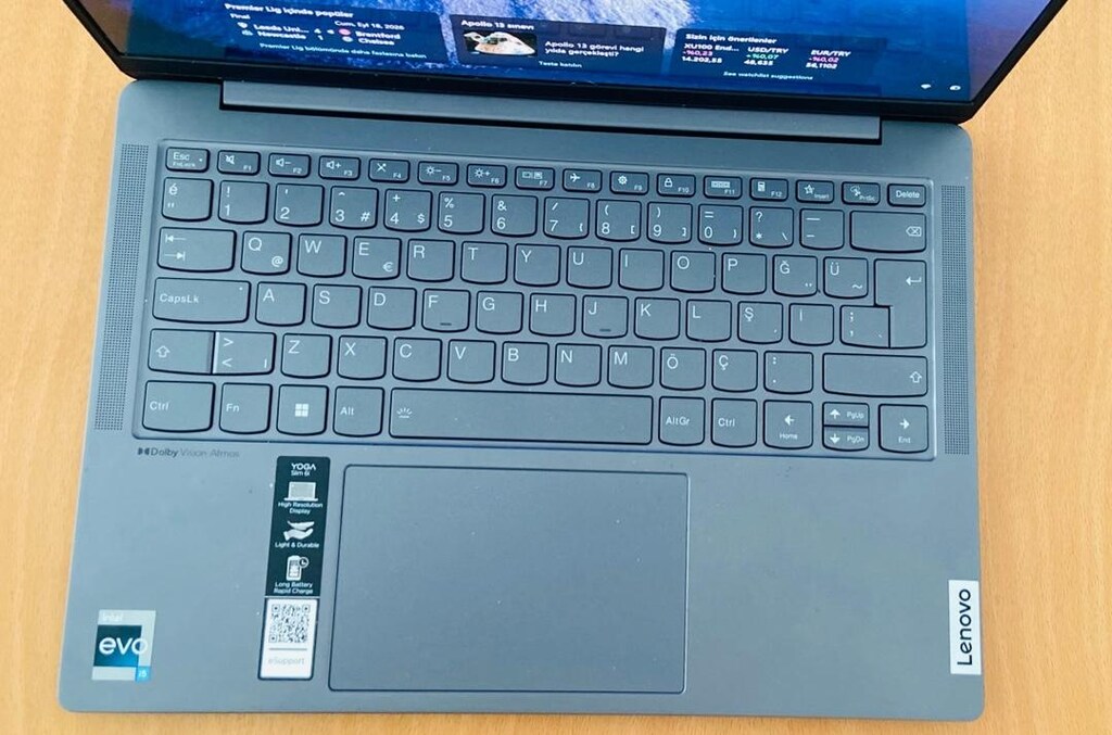 Lenovo Yoga Slim 6 i5-1240P 8GB 512GB OLED + Thule Çanta - 2