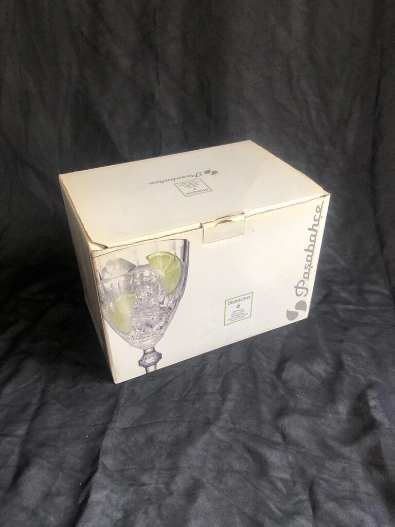 PAŞABAHÇE DIAMOND KUTUSUNDA 6 adet ayaklı 300 cc bardak ÜSKÜDAR - 11