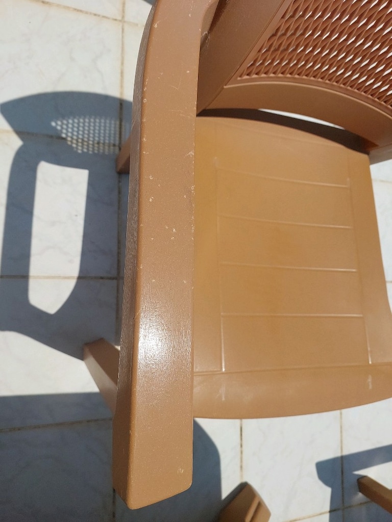 Papatya 6 Kişilik Bahçe Balkon Masa – 6 Holiday Sandalye – Çok temiz - 11