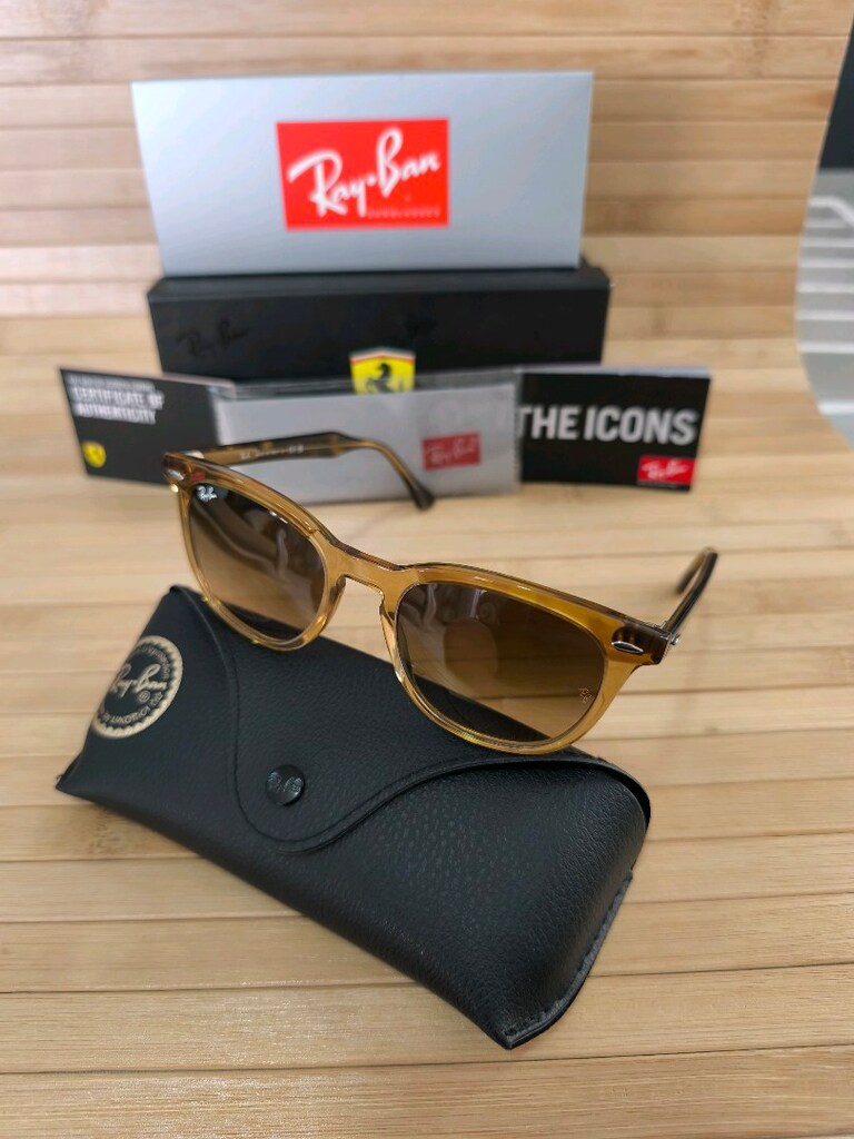 Ray-Ban 2298 HAWKEYE 1292/M2 Klasik Bej Güneş Gözlüğü Orj.