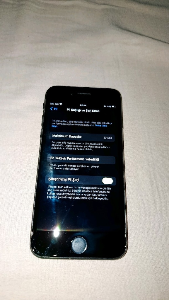Kasa Çatlak Pil 100 iPhone 8 64 GB - 2