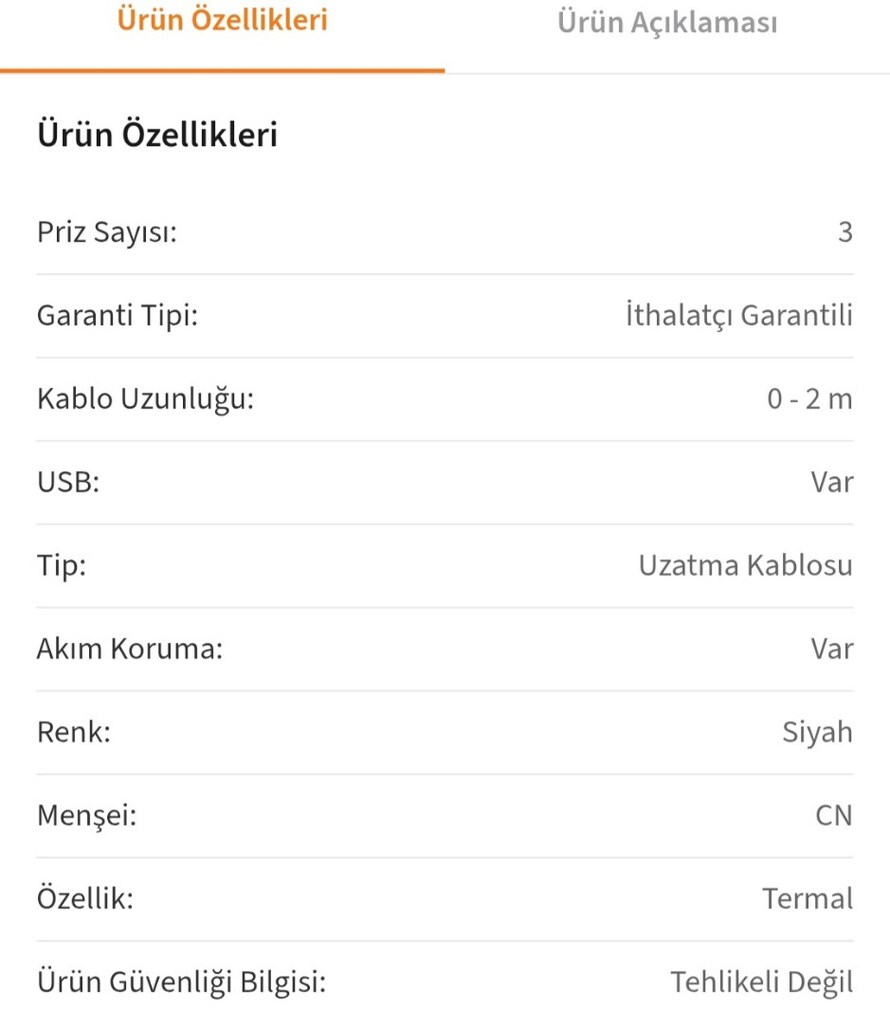 Piranha 45650 Akım Korumalı Uzatma Priz - 4