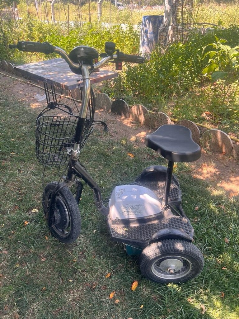 Elektrikli 3 Tekerlekli Bisiklet - 4