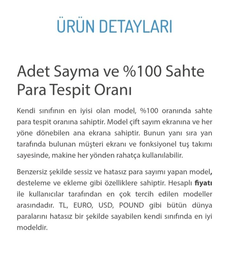PARA SAYMA MAKİNASI - 6