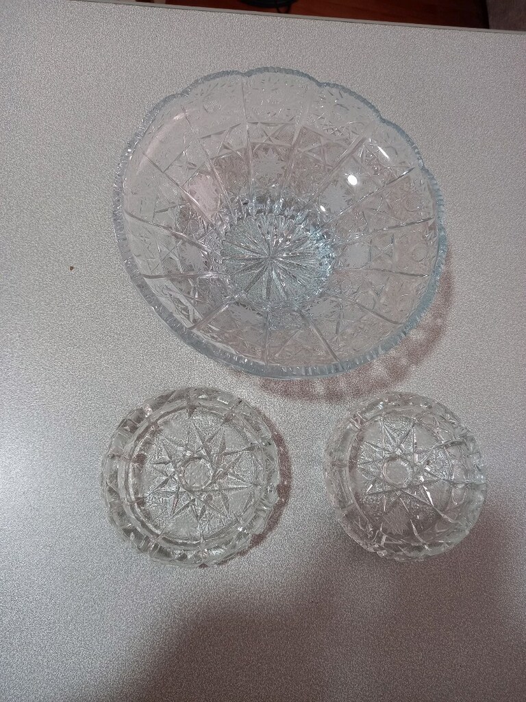 Kesme kristal takım 3 parça - 4