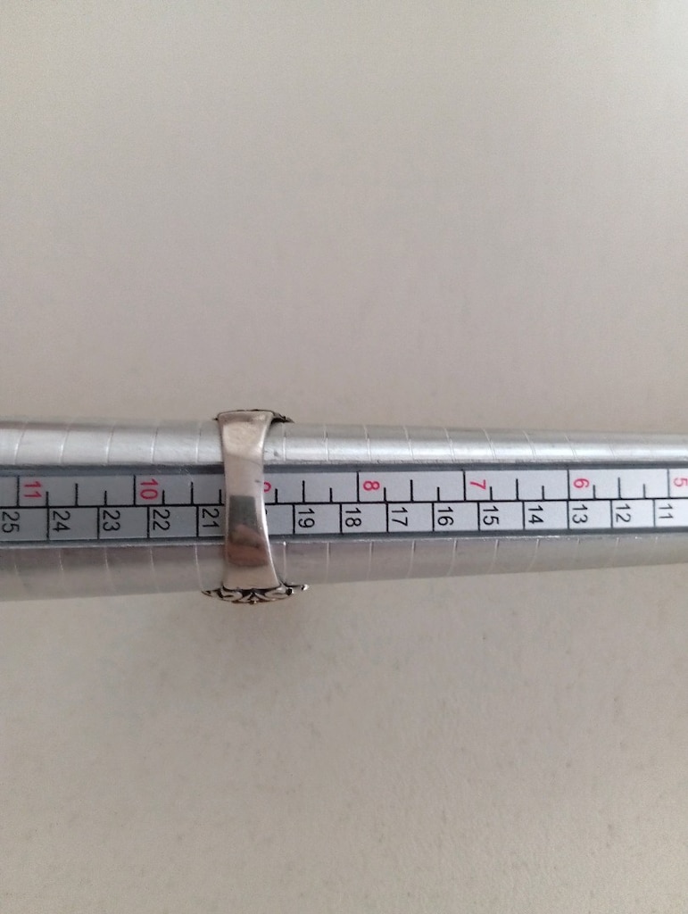 Damla Kehribar taşlı 925 ayar gümüş yüzük - 6