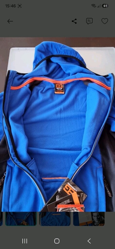 Bear Grylls Polar Ceket Beden:48 UK:S - 2